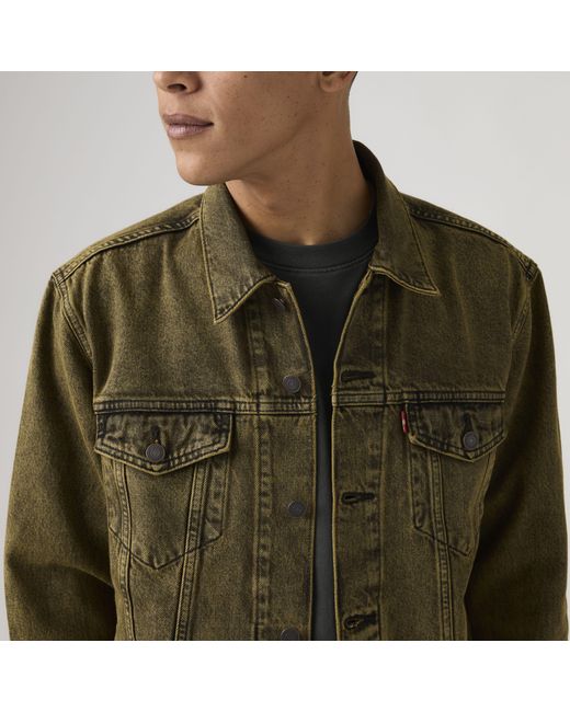 Levi's Green Type Iii Trucker Jacket for men