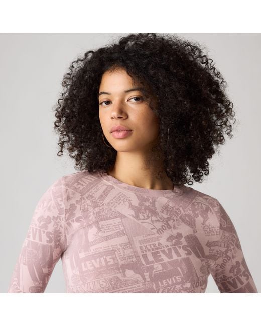 Levi's Multicolor Graphic Essential Baby Long Sleeve Tee