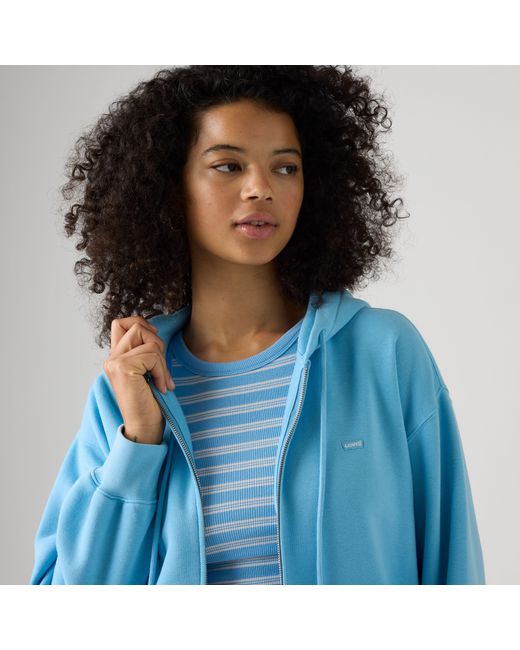 Levi's Blue Everyday Full Zip Hoodie