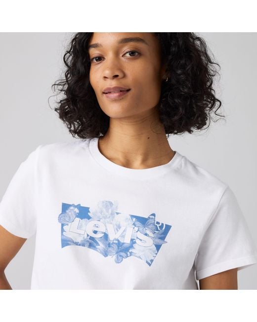 Levi's White Perfect Tee
