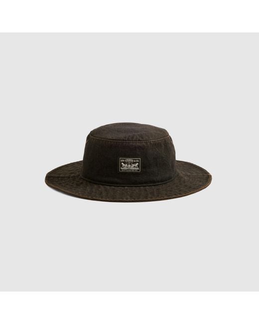 Levi's Black Bay Drawstring Hat for men
