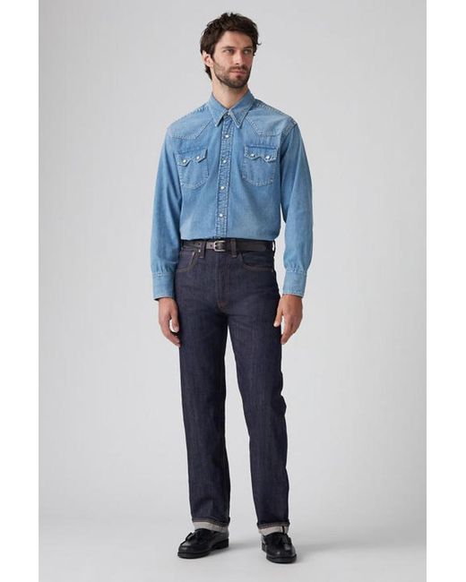 Jeans 501 1947 Vintage Clothing Levi's de hombre de color Blue