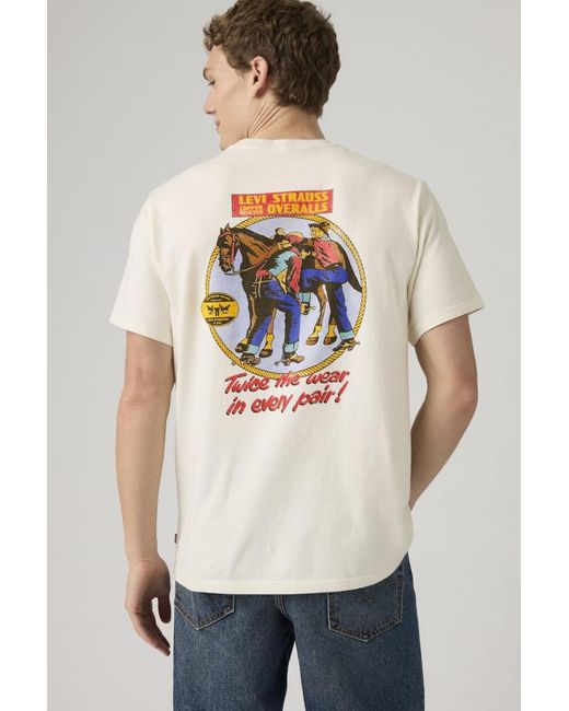 Levi's Natural Relaxed Fit Graphic Tee for men