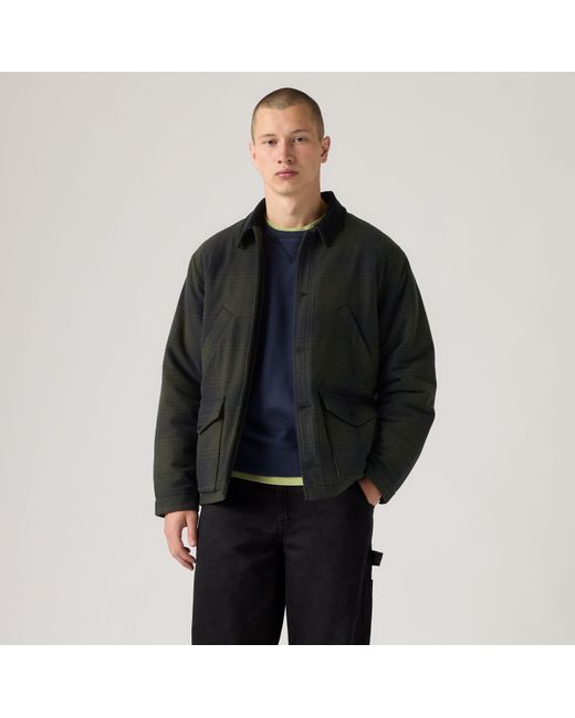 Levi's Creston Utility Jacket in het Black voor heren