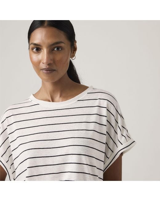 Levi's Blue Lori Linen Dolman Tee