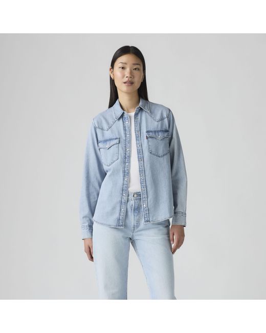 Levi's Blue The Ultimate Western Shirt