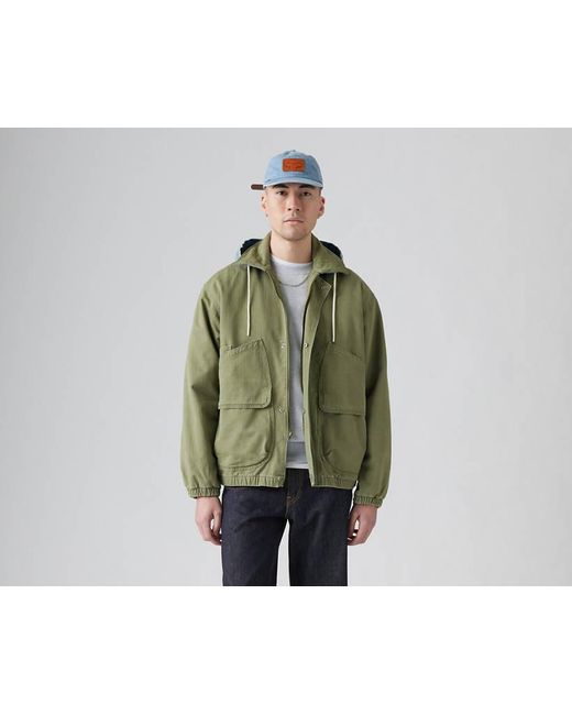 Levis mens khaki jacket online