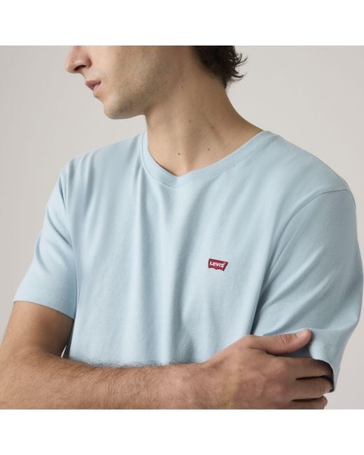 Levi's Blue Original Housemark Tee for men