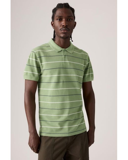 Levi's Green Original Polo for men