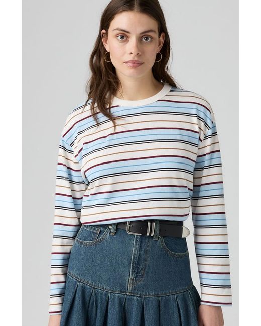 Levi's Blue Vintage Long Sleeve Tee