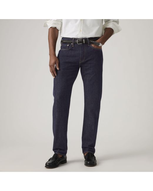 Levi's Blue 502 Taper Sta Dark Jeans for men
