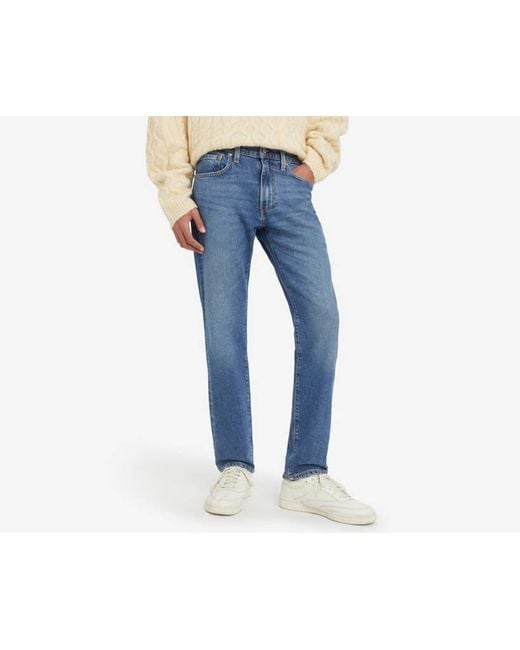 Levi's 502 Taper Jeans in het Blue voor heren