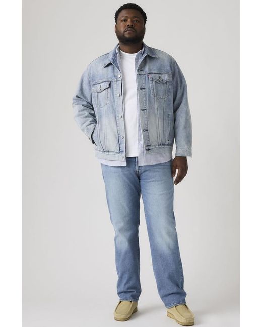 Levi's Blue 501 Original Jeans (Big & Tall) for men