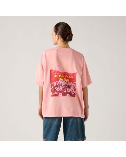 Graphic Short Stack Tee Levi's de color Red