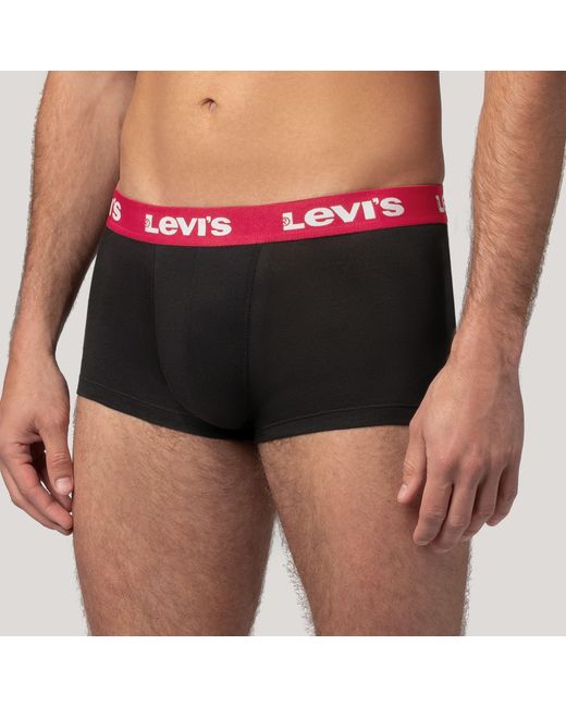 Levi's Black Repeat Logo Truck 2 Pack for men