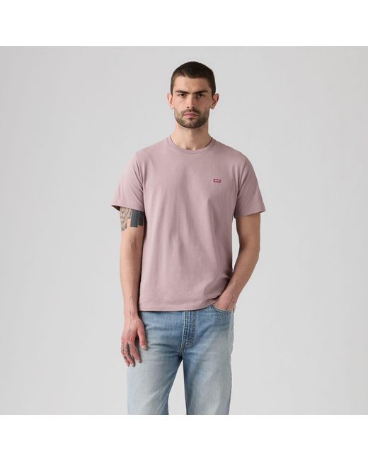 Levi's Classic Housemark Tee in het Purple voor heren