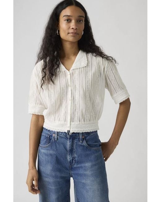 Levi's Blue Bandit Blouse