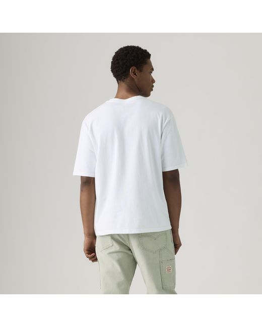 Workwear Tee White Levi's de hombre de color Black