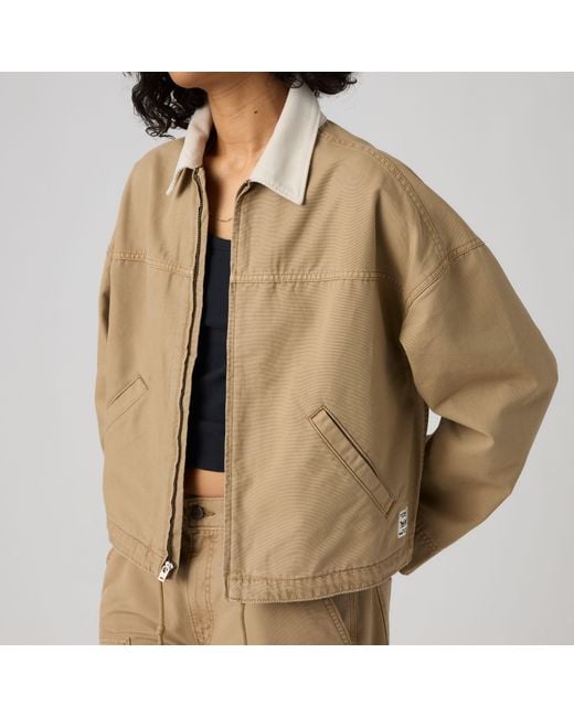 Levi's Brown Loose Workwear Jacket