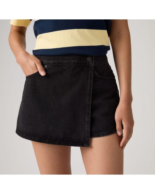 Levi's Black Skort