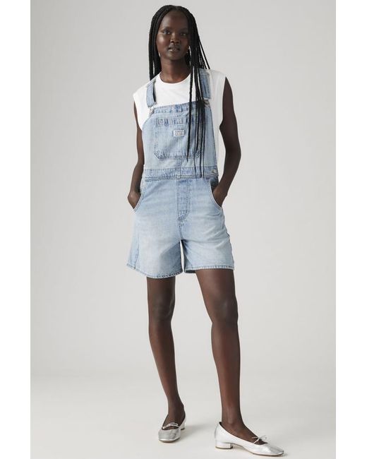 Levi's Utility Lightweight Shortall in het Blue