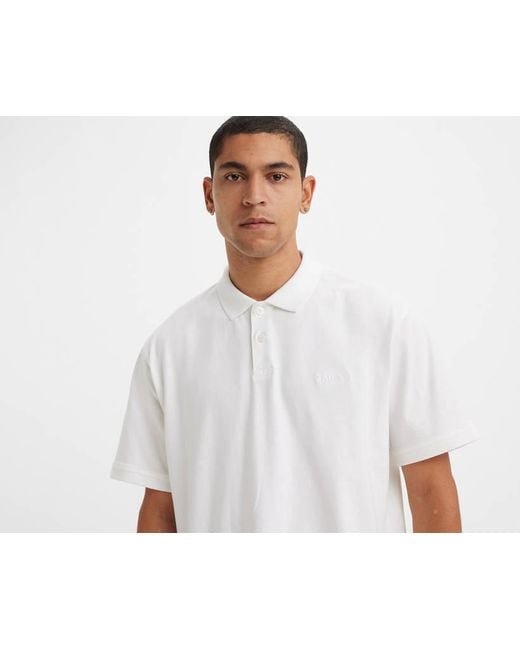 Polo Authentic Levi's de hombre de color White