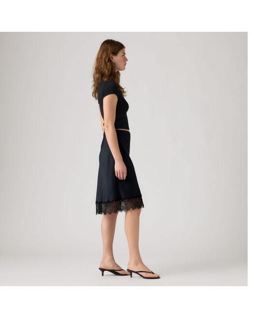 Levi's Lynne Midi Rok in het Multicolor