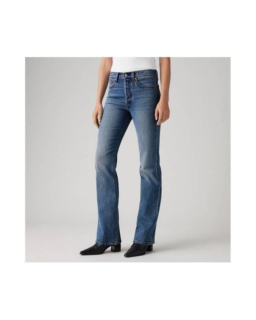 Levi's Blue Wedgie Bootcut Jeans
