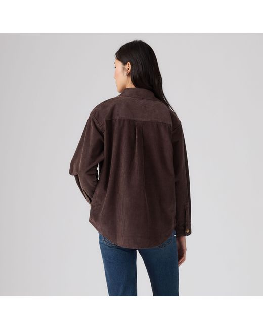 Levi's Iris Overshirt in het Brown