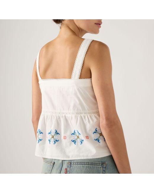 Levi's Mimi Blouse in het White