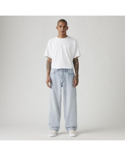 Levi's Gray 578 Baggy Jeans for men