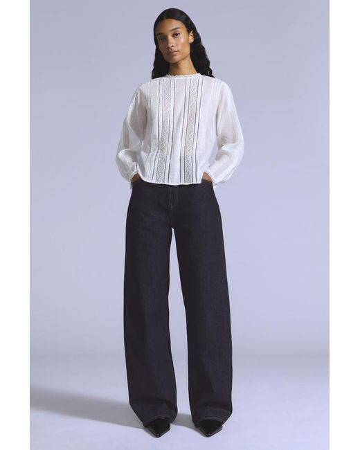 Levi's Blue Drop Barrel Jeans