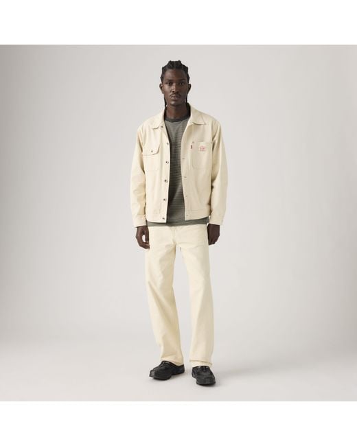 Levi's Natural 568 Loose Straight Lightweight Carpenter for men