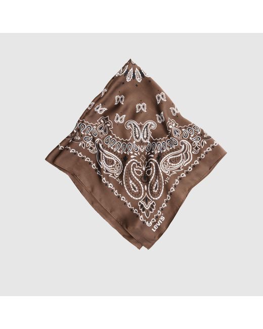 Levi's Black Satin Bandana