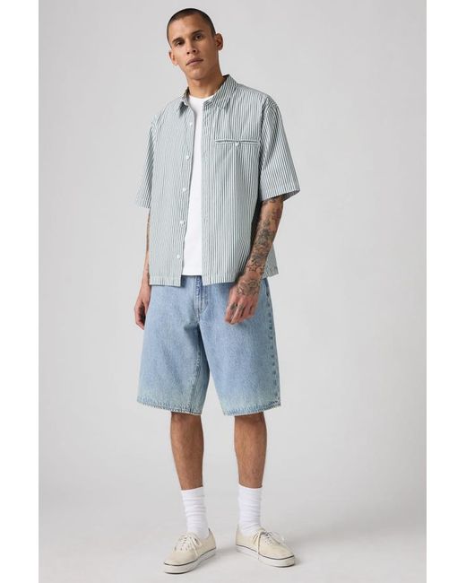 Levi's 478 Baggy Short in het Blue voor heren
