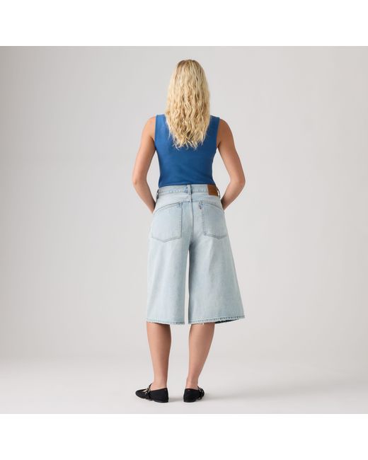 Levi's Super Baggy Jort in het Blue