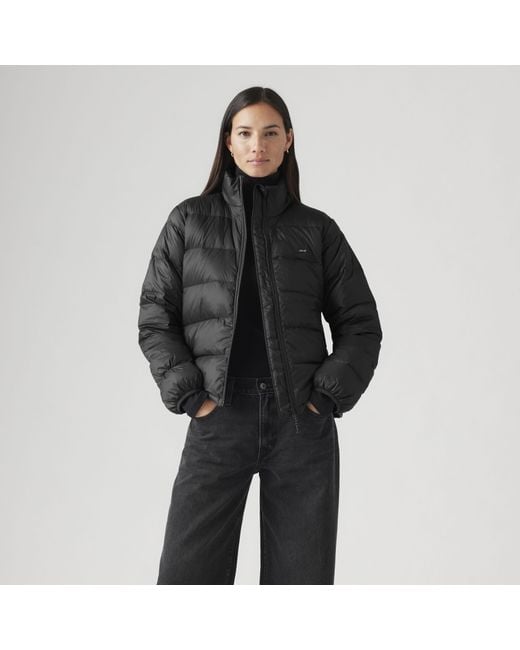 Levi's Black Polly Packable Down Jacket