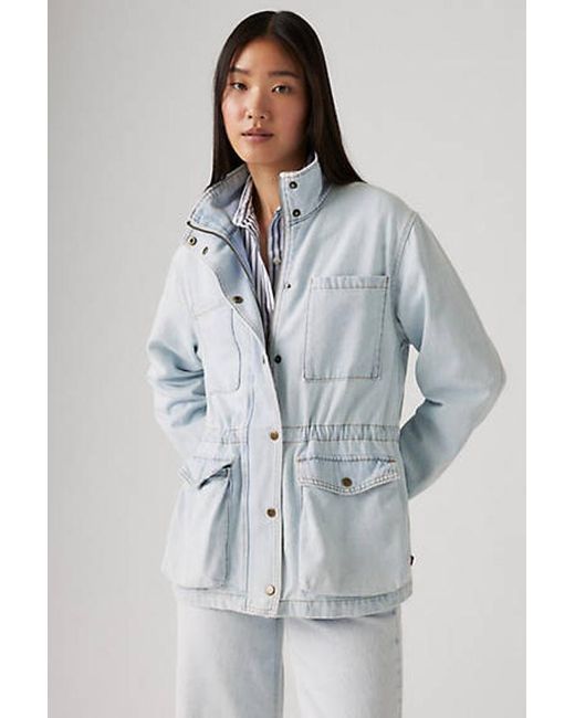 Levi's Gray Karlie Utility Jacket