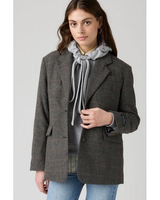 Levi's Luna Relaxed Blazer in het Gray