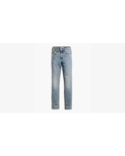 Levi's 724tm Rechte Jeans Met Hoge Taille in het Black