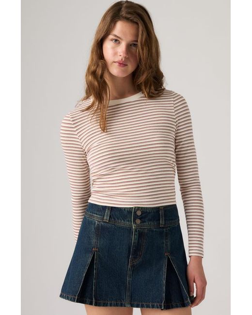 Levi's Blue Essential Baby Long Sleeve Tee