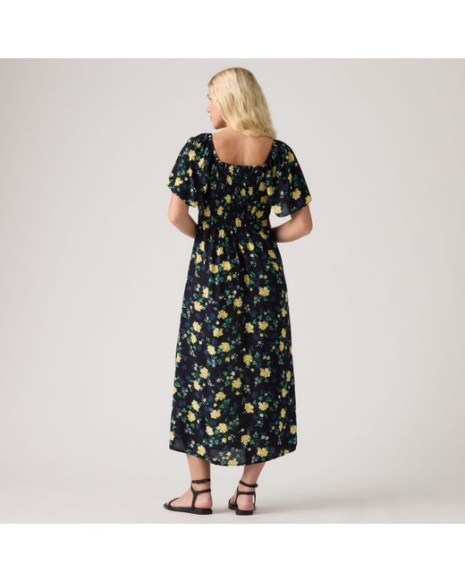 Levi's Amara Column Midi Jurk in het Multicolor