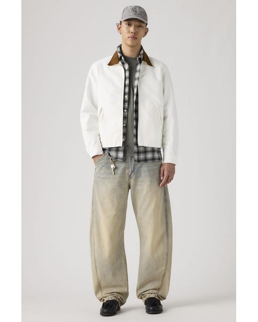 Levi's Natural Baggy Barrel Jeans for men