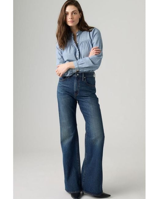 Jeans Cinch Flare Levi's de color Blue