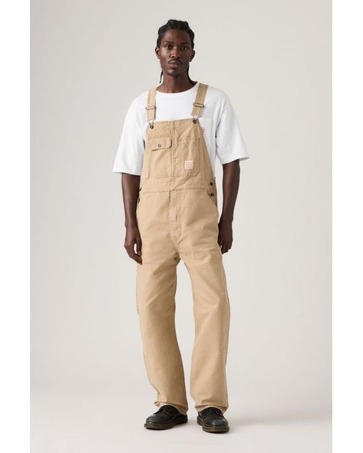 Levi's Natural Loose Overalls for men