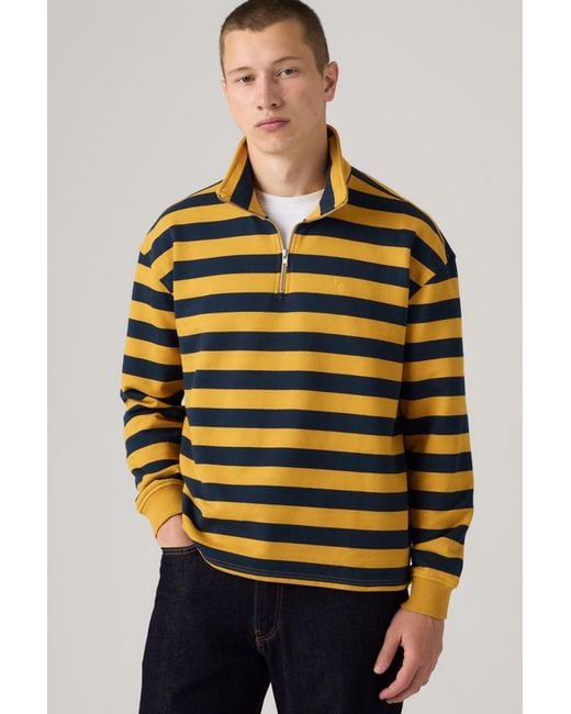 Levi's Multicolor Cameron Quarter Zip Sweatshirt for men