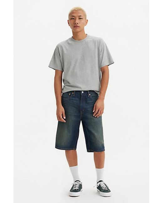 Levi's Blue 469 Loose Shorts for men