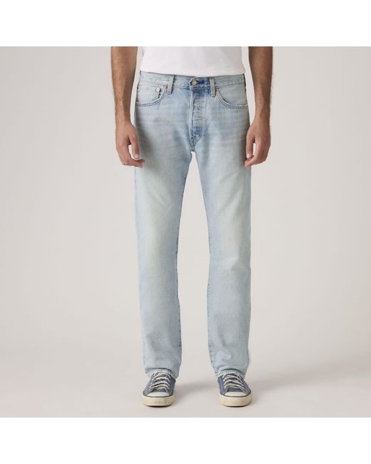 Levi's Gray 501 Original Jeans for men