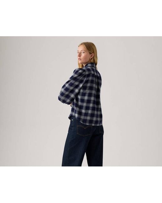 Camisa Western Journey Levi's de color Blue