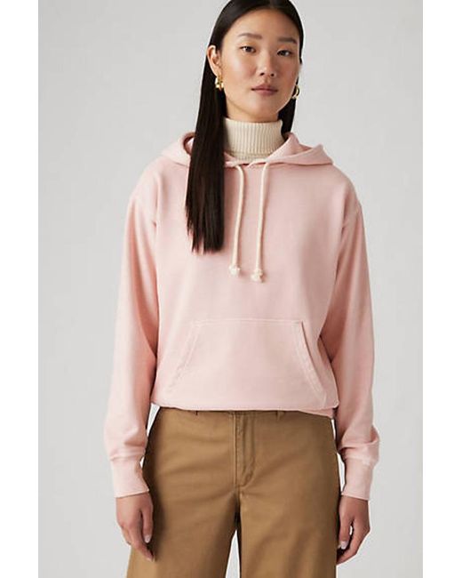 Levi's Pink Heritage Hoodie